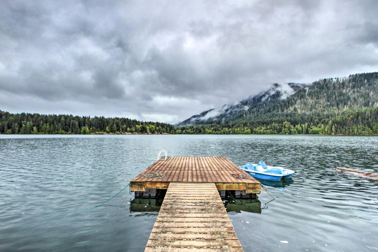 Lakefront Cabin With Stunning Mountain Views And Dock! Mineral Exterior photo