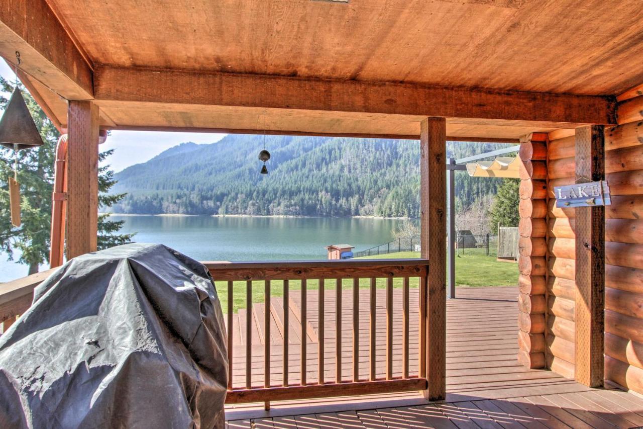 Lakefront Cabin With Stunning Mountain Views And Dock! Mineral Exterior photo